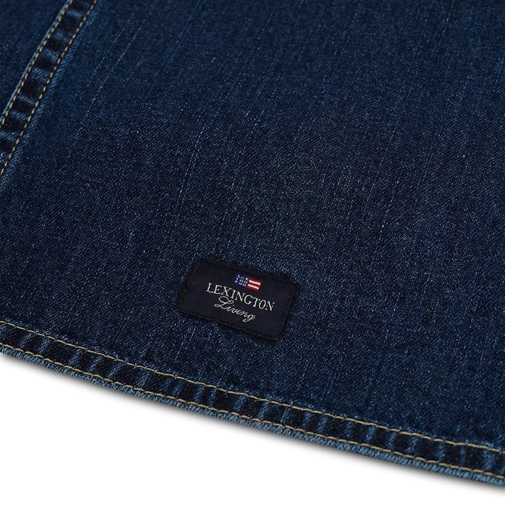 Chemin de table Icons Denim 50x150 cm - Denim blue - Lexington