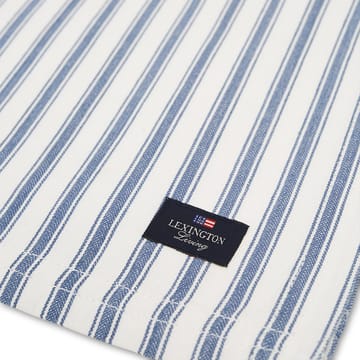 Chemin de table Icons Herringbone Striped 50x150 cm - Blue-white - Lexington