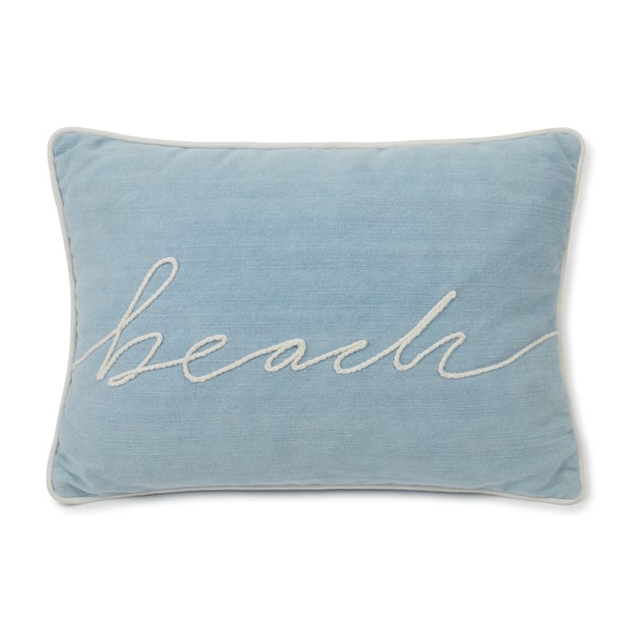 Coussin Beach small rope twill 30x40 cm, Light blue Lexington