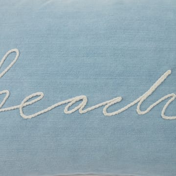 Coussin Beach small rope twill 30x40 cm - Light blue - Lexington