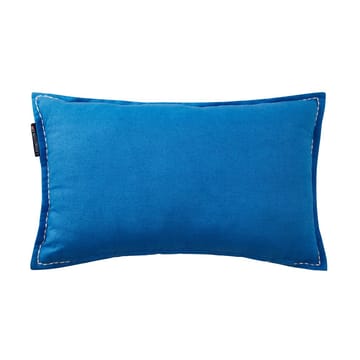 Coussin Logo Embroidered Linen/Cotton 30x50 cm - Blue - Lexington