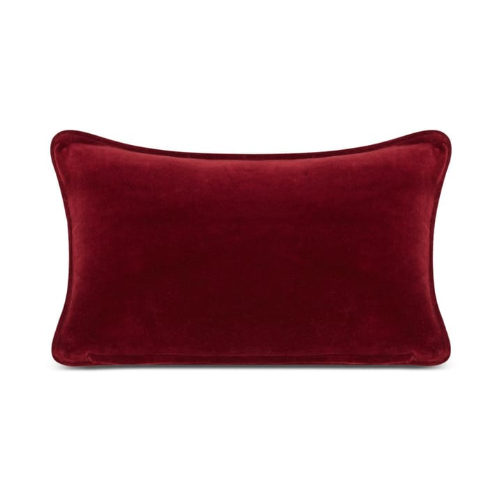 Coussin Merry Cotton Velvet 30x50 cm - Red - Lexington