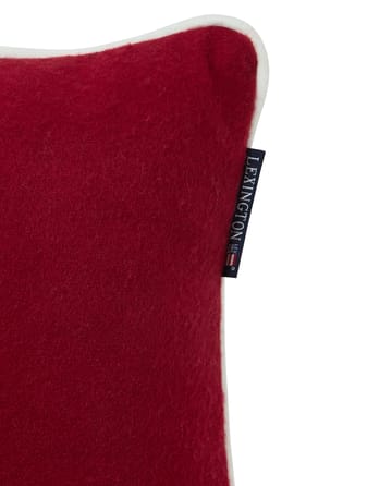 Coussin Ornament mélange laine 30x40 cm - Red-white - Lexington