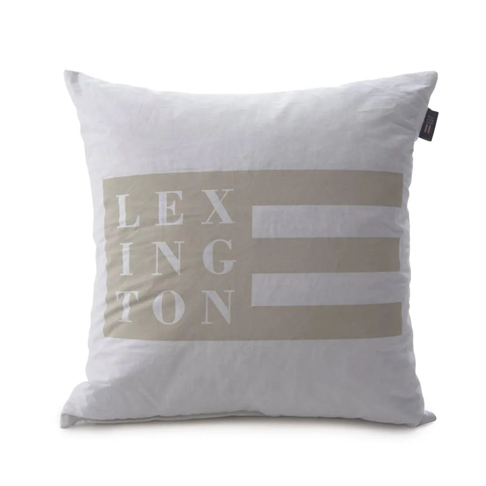 Coussin Recycled Feather, white Lexington