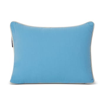 Coussin Seaside Small Organic Cotton Twill 30x40 cm - Bleu-beige clair - Lexington