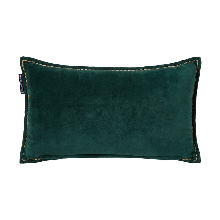 Coussin Winter House éco. coton velours 30x50 cm, Green-Light Beige Lexington