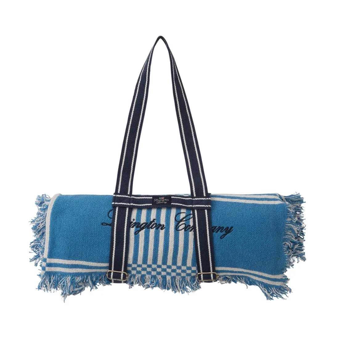 Couverture de pique-nique Easter Eggs in Papier Maché 150x150 cm, Blue Lexington