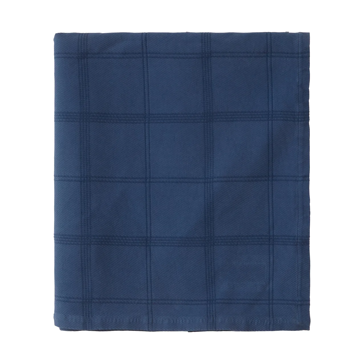Couvre-lit Checked Jacquard 160x240 cm, Denim blue Lexington