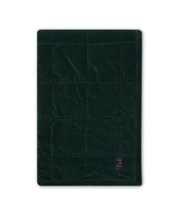 Couvre-lit Cotton Velvet quilted 240x260 cm - Vert - Lexington