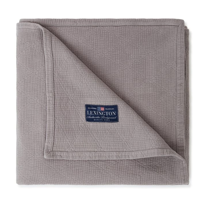 Couvre-lit Icons Quilted 240x260 cm, Gray Lexington