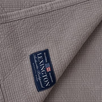 Couvre-lit Icons Quilted 240x260 cm - Gray - Lexington