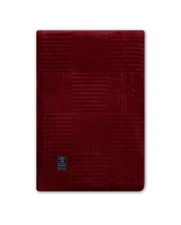 Couvre-lit Quilted Cotton Velvet Star 160x240 cm - Rouge - Lexington