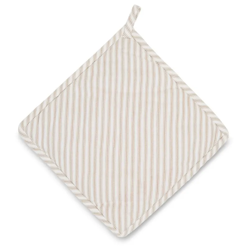Dessous de plat Icons Herringbone Striped, Beige-white Lexington