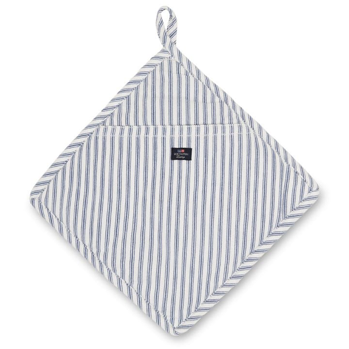 Dessous de plat Icons Herringbone Striped - Blue-white - Lexington