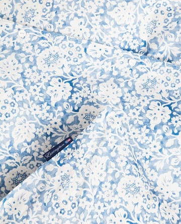 Ensemble de lit Blue Floral Printed Cotton Sateen - 50x60 cm, 220x220 cm - Lexington
