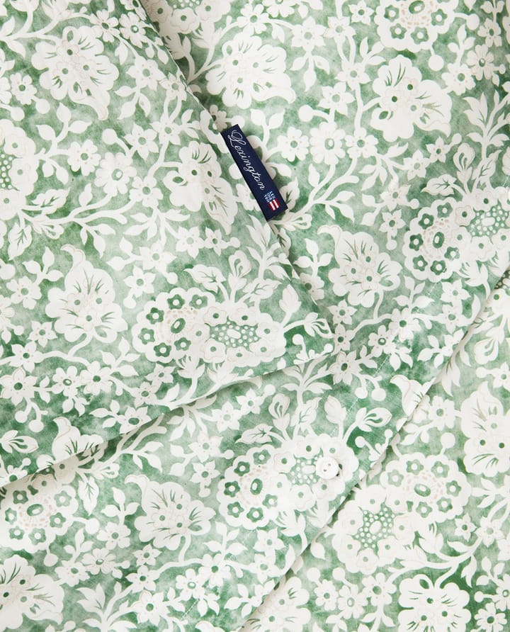 Ensemble de lit Green Floral Printed Cotton Sateen, 50x60 cm, 220x220 cm Lexington