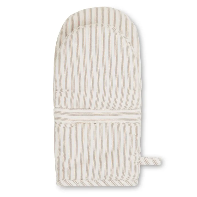 Gant isolant Icons Herringbone Striped, Beige-white Lexington
