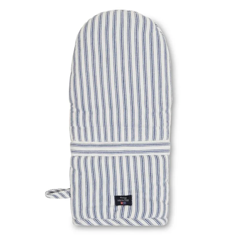 Gant isolant Icons Herringbone Striped, Blue-white Lexington