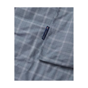 Housse de couette Checked Pinpoint Oxford 150x210 cm - Dove - Lexington