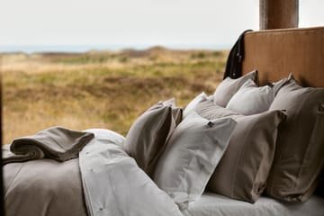 Housse de couette Herringbone Flannel 150x210 cm - Beige-off white - Lexington
