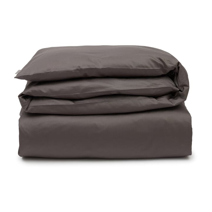 Housse de couette Hotel Cotton Sateen 150x210 cm - Charcoal grey - Lexington