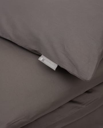 Housse de couette Hotel Cotton Sateen 150x210 cm - Charcoal grey - Lexington