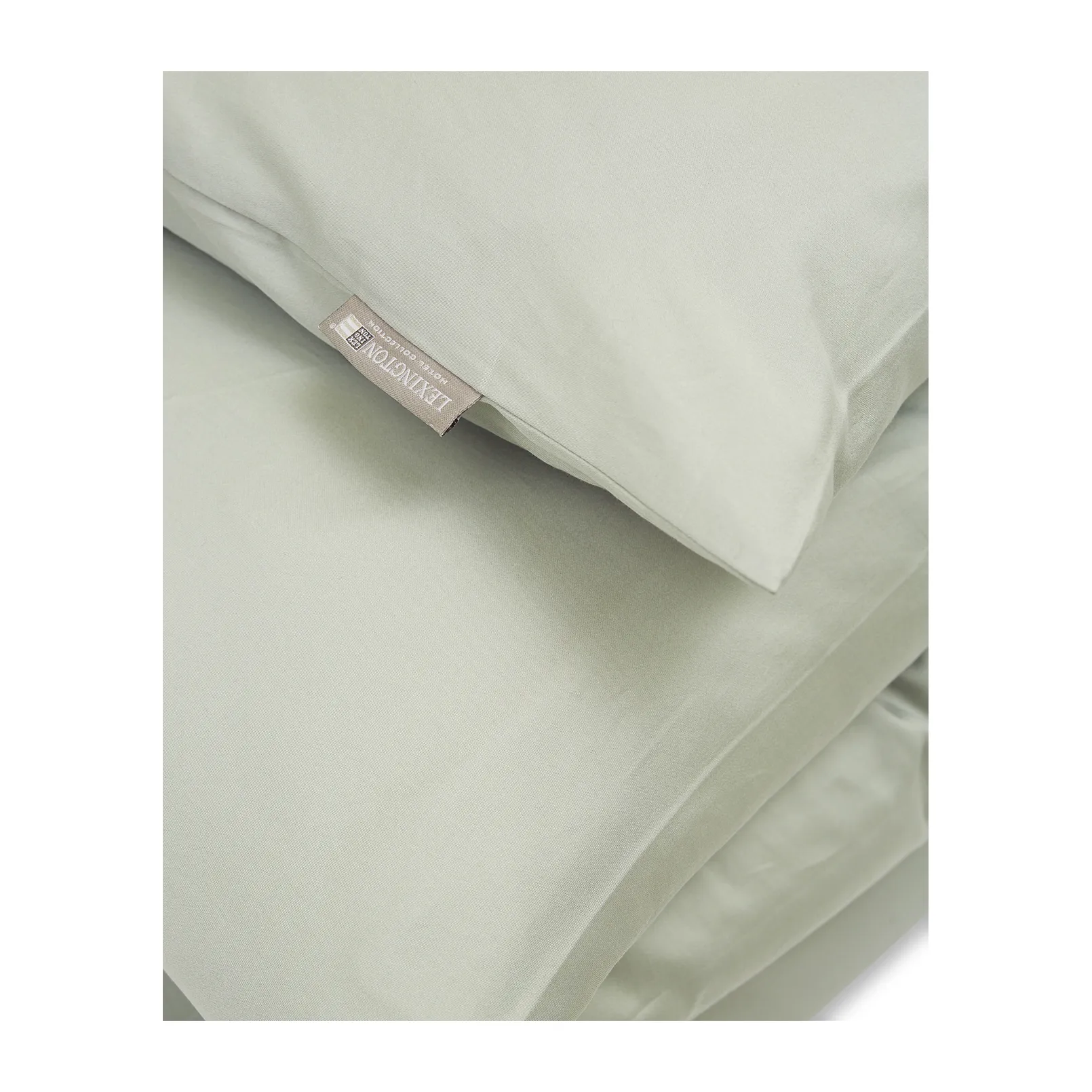 Housse de couette Hotel Cotton Sateen 150x210 cm, Sage green Lexington