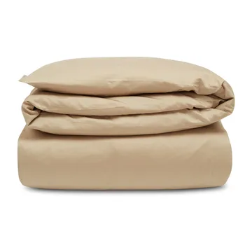 Housse de couette Hotel Cotton Sateen 220x220 cm - Beige clair - Lexington