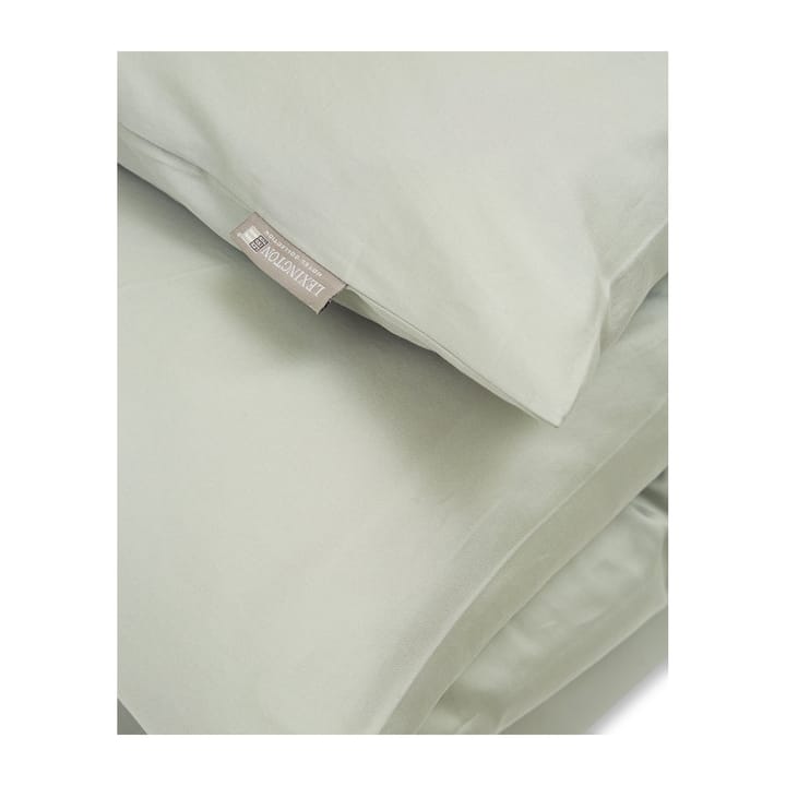 Housse de couette Hotel Cotton Sateen 220x220 cm, Sage green Lexington
