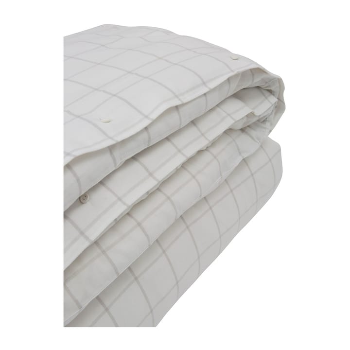 Housse de couette Hotel Light Flannel 150x210 cm, Blanc-beige clair Lexington