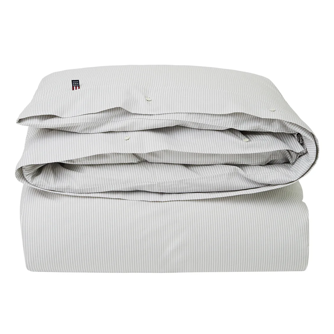 Housse de couette Icons Pin Point 220x220 cm, Beige-white Lexington