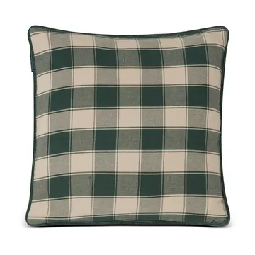 Housse de coussin Checked Organic Cotton Flannel 50x50 cm - Merry Little Christmas - Lexington