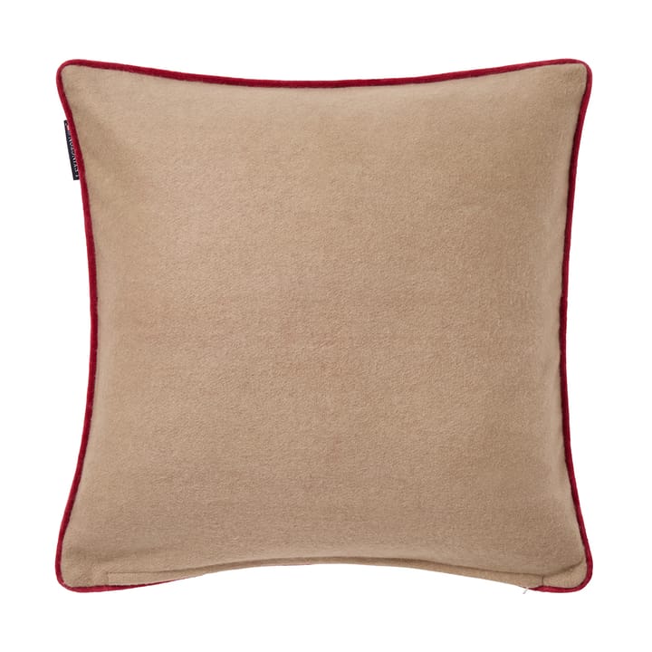 Housse de coussin Holiday House mélange laine 50x50 cm, Beige-multi Lexington