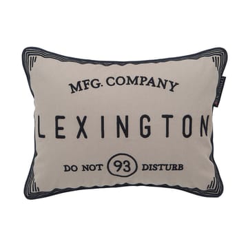 Housse de coussin Hotel Do Not Disturb 30x40 cm - Beige - Lexington