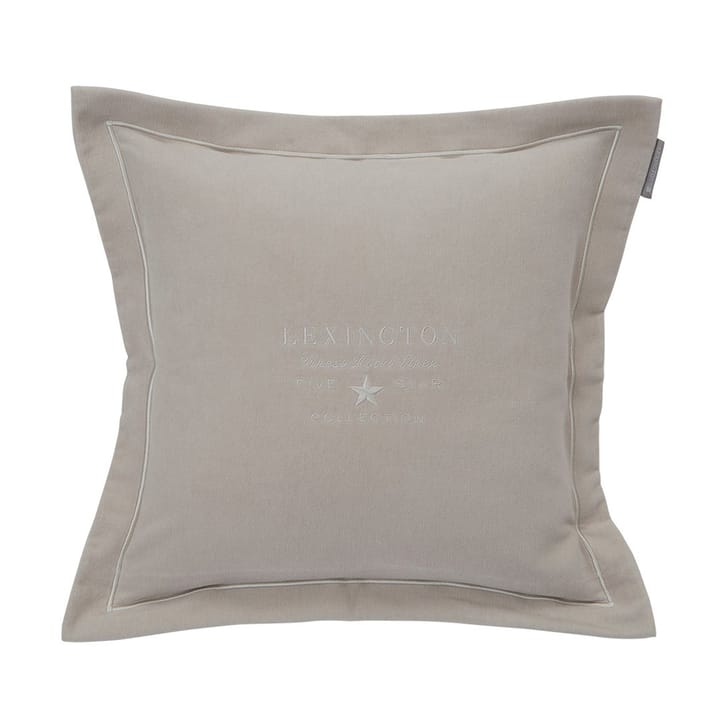 Housse de coussin Hotel Velvet 50x50 cm - Beige - Lexington