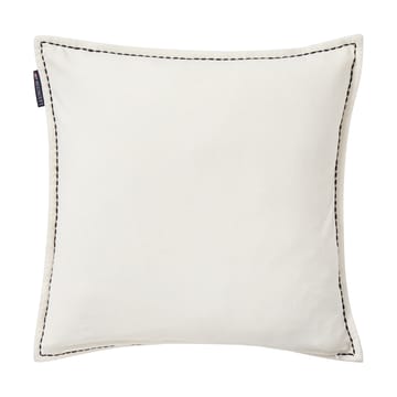 Housse de coussin House coton velours écologique 50x50 cm - White-multi - Lexington