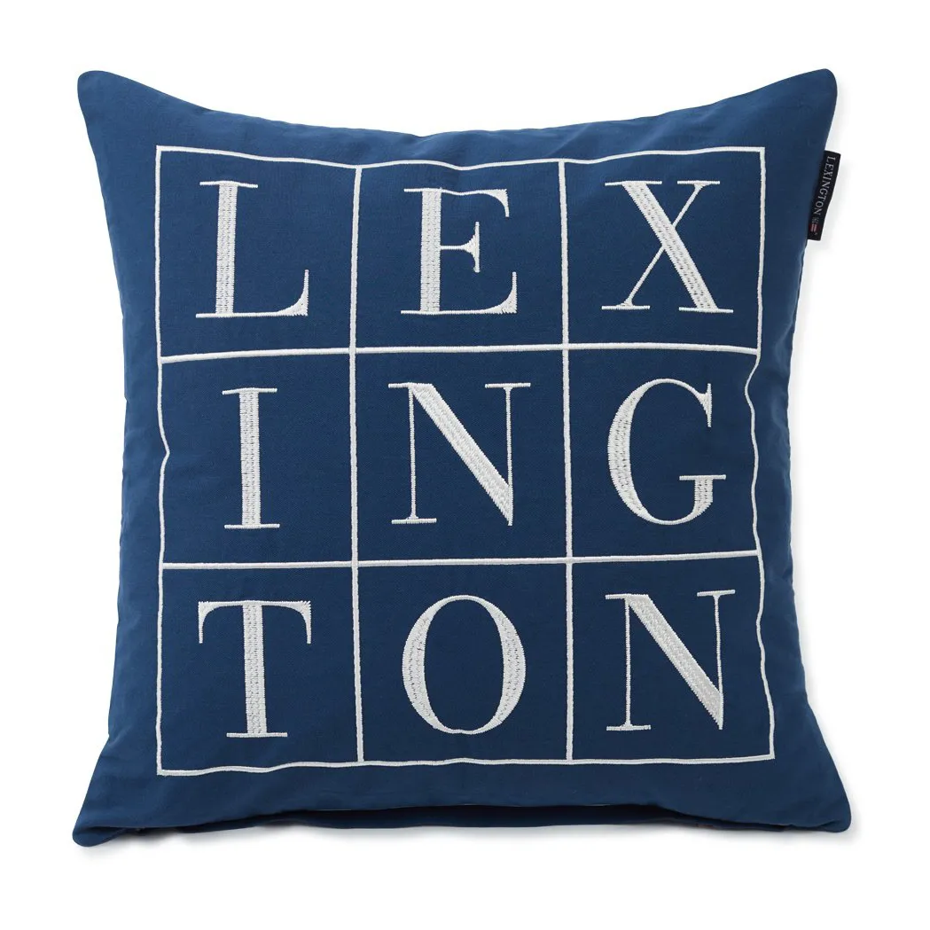 Housse de coussin Icons Logo 50x50 cm, Blue Lexington