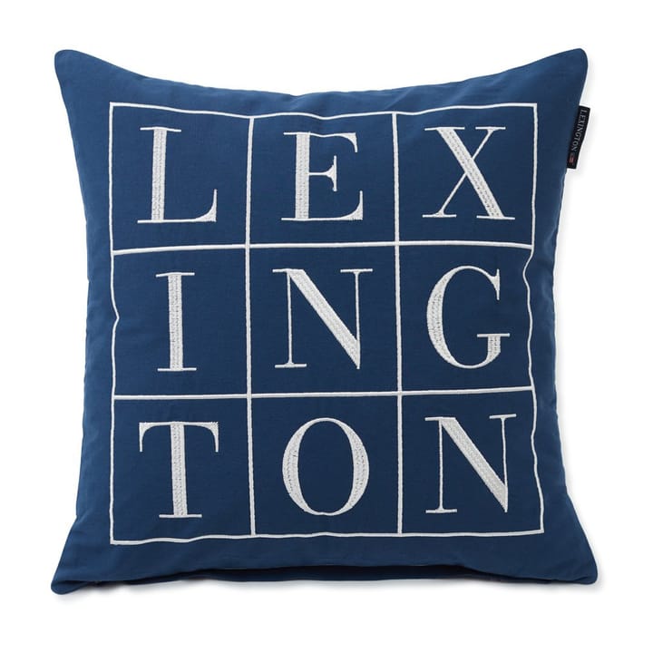 Housse de coussin Icons Logo 50x50 cm - Blue - Lexington
