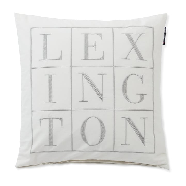 Housse de coussin Icons Logo 50x50 cm - Off white - Lexington