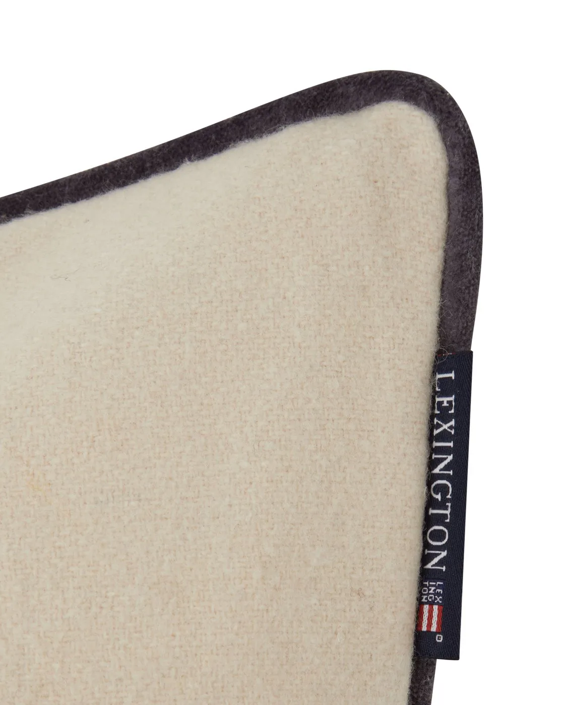 Housse de coussin Merry Christmas Wool Mix 50x50 cm, White-green-beige Lexington