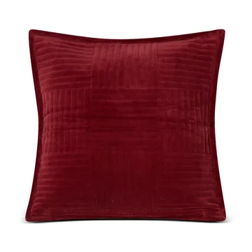 Housse de coussin Quilted Velvet Star 50x50 cm - Rouge - Lexington