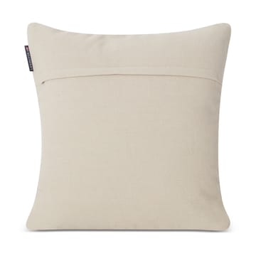 Housse de coussin Rope Deco Canvas 50x50 cm - Beige clair-blanc - Lexington