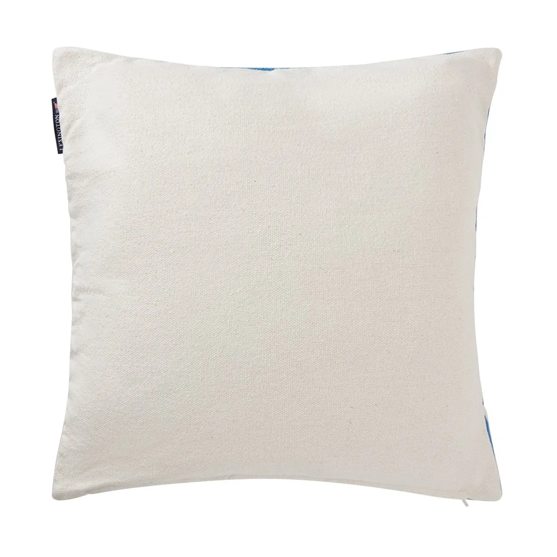 Housse de coussin Rope Wave Cotton Canvas 50x50 cm, Blue Lexington