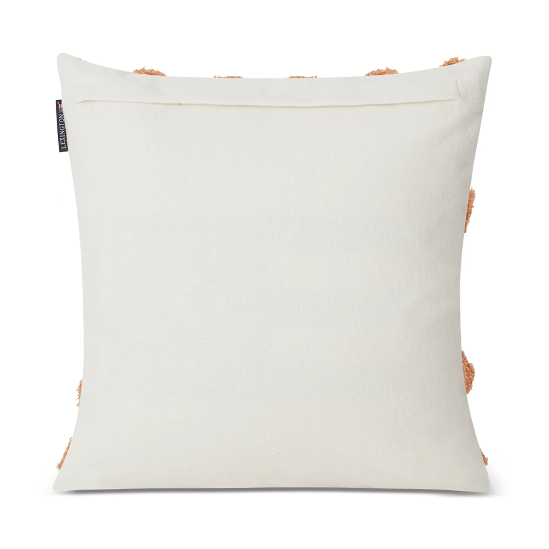 Housse de coussin Rug Graphic Canvas 50x50 cm, Blanc-beige Lexington