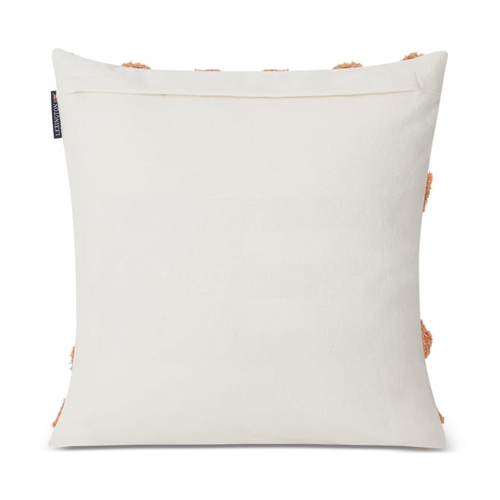 Housse de coussin Rug Graphic Canvas 50x50 cm, Blanc-beige Lexington
