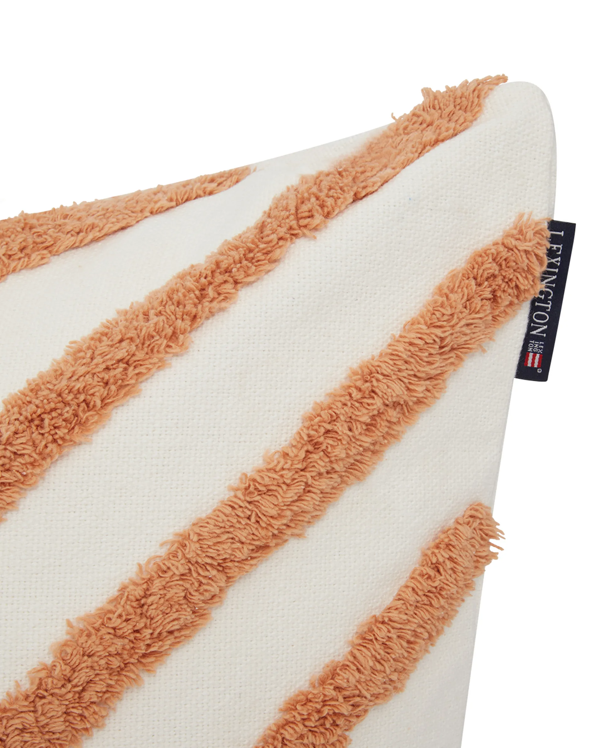 Housse de coussin Rug Graphic Canvas 50x50 cm, Blanc-beige Lexington