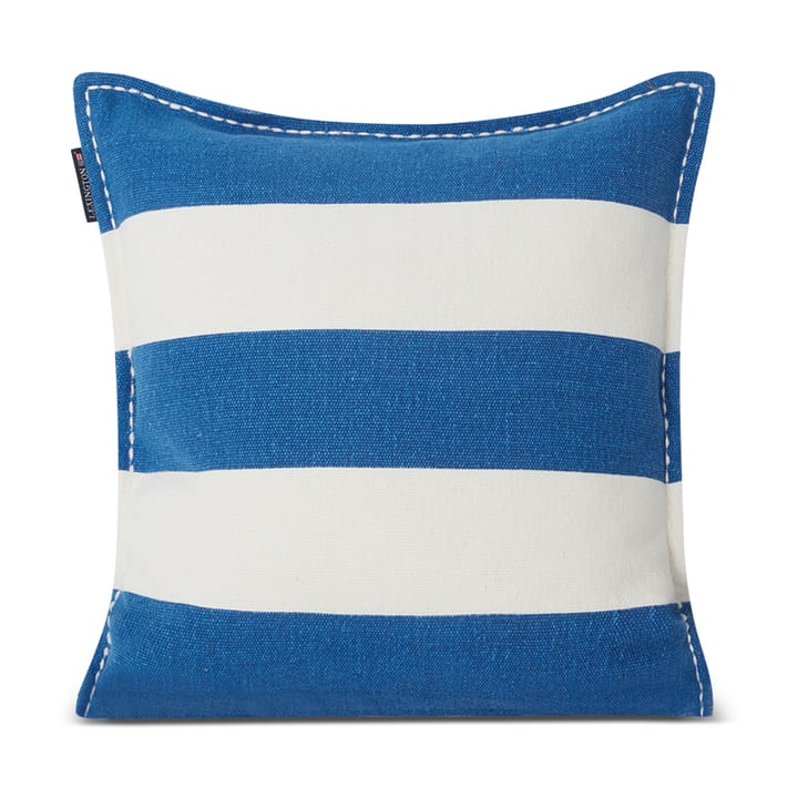 Housse de coussin Rug Graphic Canvas 50x50 cm, Bleu-blanc Lexington
