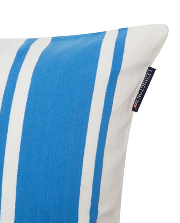 Housse de coussin Striped Sea Salt Sun 50x50 cm - Bleu-blanc - Lexington
