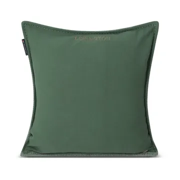 Housse de coussin Structured Wool Cotton mix 50x50 cm - Green - Lexington