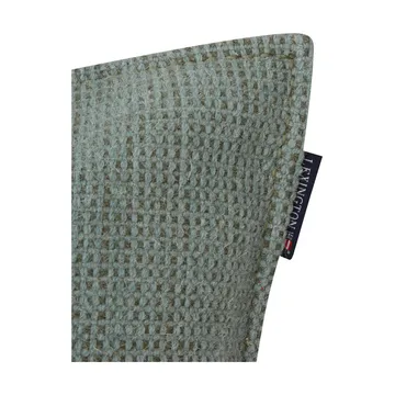 Housse de coussin Structured Wool Cotton mix 50x50 cm - Green - Lexington